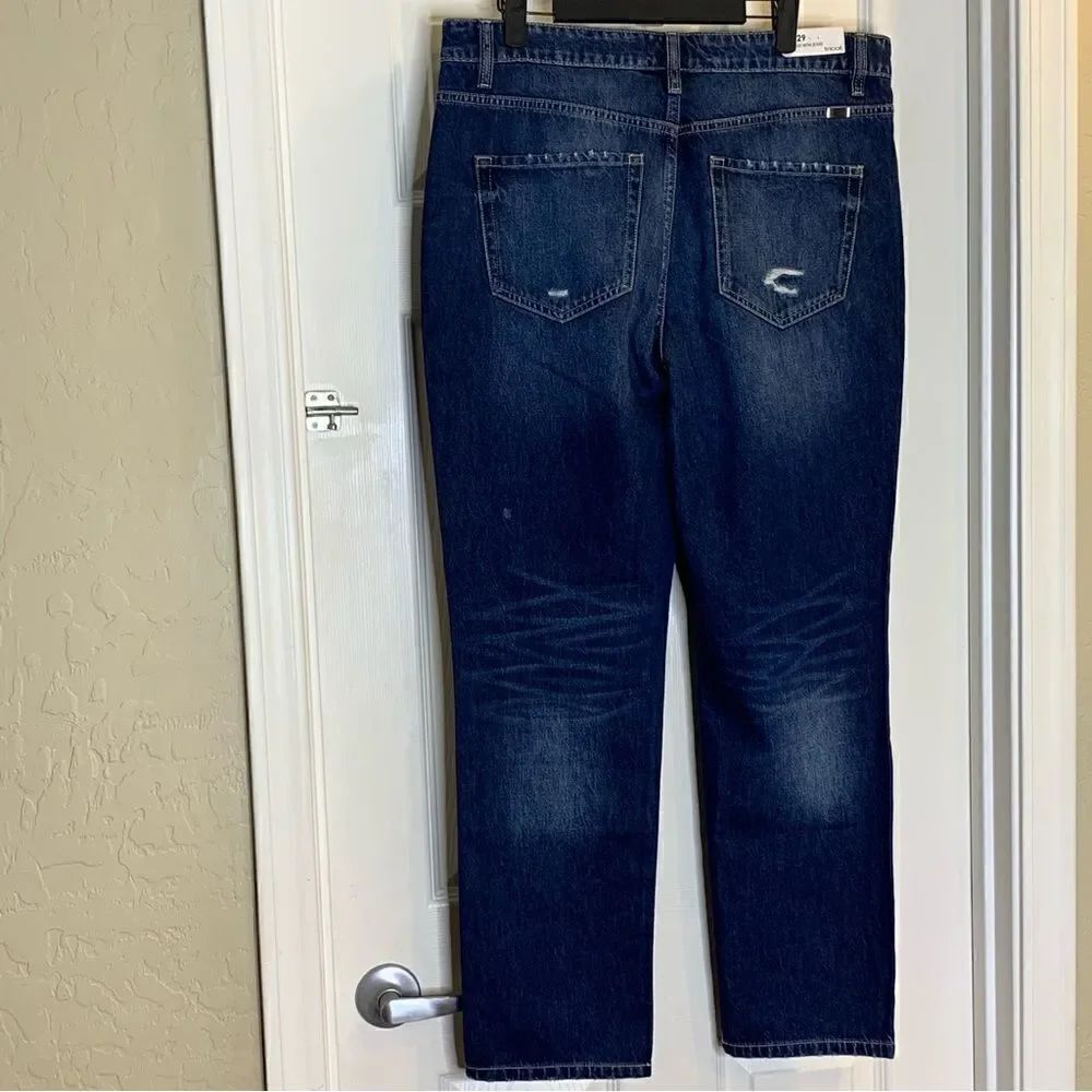 Tricot High Rise Mom Jean Distressed Size 29 - Picture 2 of 11
